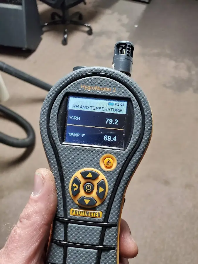 Moisture meter humidity assessment for Fire & Smoke Damage Restoration in Maywood